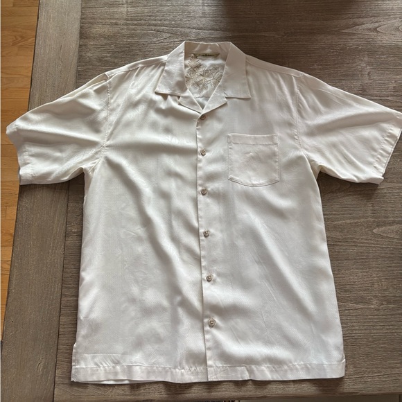 Tommy Bahama Hawaiian Silk Shirt Men’s Size M 100% Silk - Picture 3 of 4